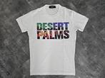 Dsquared Desert Palms T-Shirt maat M, Kleding | Heren, T-shirts, Dsquared2, Wit, Zo goed als nieuw, Verzenden