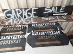 Garageverkoop Borden + Mallen, Ophalen