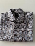 Olympo overhemd, bruin/blauw, maat XL, Kleding | Heren, Overhemden, Bruin, Nieuw, Ophalen of Verzenden, OLYMP Luxor