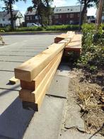 Douglas regels 4,5x7cm, Doe-het-zelf en Verbouw, Hout en Planken, 25 tot 50 mm, Zo goed als nieuw, 300 cm of meer, Balk
