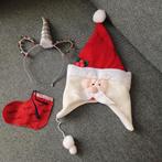 Kerst accessoires set, Kinderen en Baby's, Babykleding | Mutsen, Sjaals en Wanten, Ophalen of Verzenden, Gebruikt, Jongetje of Meisje