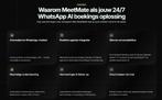Automatisch afspraken plannen via WhatsApp & Agenda, Ophalen of Verzenden, Nieuw