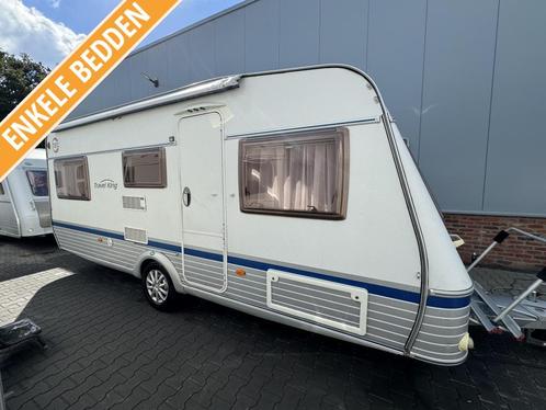 TEC Travel King 530 Te / enkele bedden / mover / luifel, Caravans en Kamperen, Caravans, Bedrijf, tot en met 4, 1000 - 1250 kg