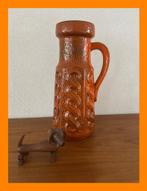 West Germany vaas Reto vintage, Ophalen, Gebruikt, Overige kleuren, Aardewerk of Porselein