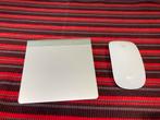Apple Magic Mouse + Trackpad (A1339) Set, Computers en Software, Muizen, Rechtshandig, Muis, Gebruikt, Toetsenbord en muis-set