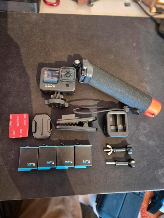 GoPro Hero 9 Black Bundle | ND-filterset, Audio, Tv en Foto, Actiecamera's, Zo goed als nieuw, GoPro, Ophalen