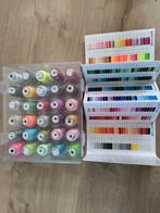 Brildor garenset en kleurenkaart, Hobby en Vrije tijd, Borduren en Borduurmachines, Ophalen of Verzenden, Zo goed als nieuw, Patroon