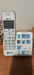 Geemarc Dect Telefoon met Foto Toetsen, Telecommunicatie, Ophalen of Verzenden, Zo goed als nieuw, 1 handset