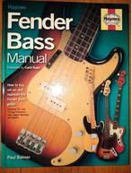 Fender Bass Manual How to buy, set up and maintain, Muziek en Instrumenten, Bladmuziek, Ophalen of Verzenden, Zo goed als nieuw
