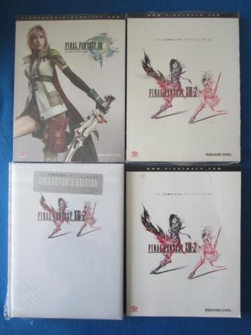 Final Fantasy XIII of XIII-2 strategy guide hintboek beschikbaar voor biedingen