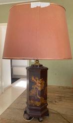 China Hout (20e eeuw) 6 kantige staande lamp met kap, Antiek en Kunst, Ophalen