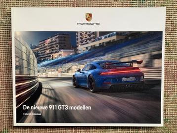 Nederlandse brochure Porsche 911 992 GT3 2021