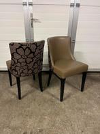 Partij 64 stuks Luxe horeca, cafe, zaal, restaurant stoelen, Ophalen, Bruin, Zo goed als nieuw, Vijf, Zes of meer stoelen