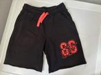Jongens Korte Broek Zwart Maat 128, Broek, Gebruikt, Ophalen of Verzenden, Bonprix
