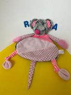 3210 Zara home knuffellap lap muis grijs roze, Ophalen of Verzenden, Zo goed als nieuw, Overige typen