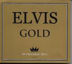 Elvis Presley - Elvis gold, 50 original hits (2cd), Gebruikt, Ophalen of Verzenden