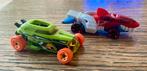 2 HOTWHEELS HOTROD EN HAAI  SHARK AUTO, Ophalen, Gebruikt