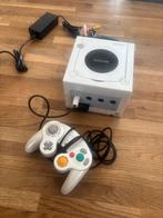Witte gamecube, Ophalen, Zo goed als nieuw, Wit, Met 1 controller