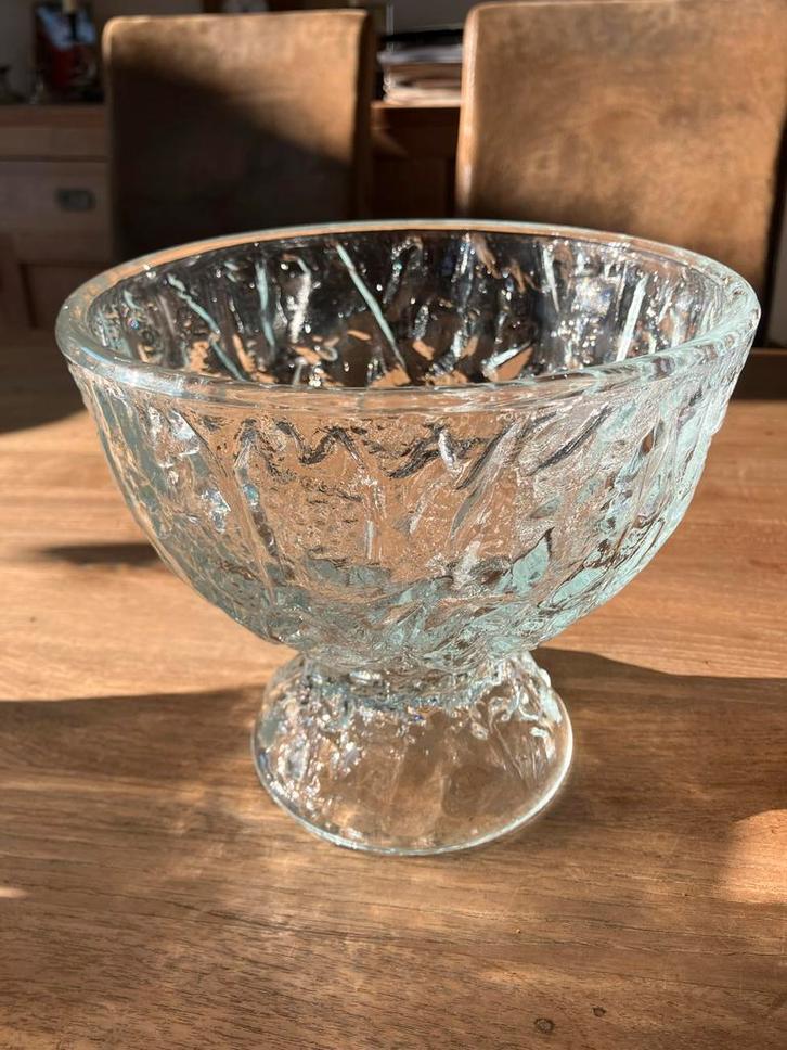 Sklo Union Rosice Pavel Panek Vintage Glazen Schaal, Antiek en Kunst, Antiek | Glas en Kristal, Ophalen of Verzenden