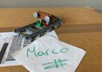 Uniek Houten Stootblok voor Lego City Trein (MOC), Ophalen of Verzenden, Nieuw, Complete set, Lego