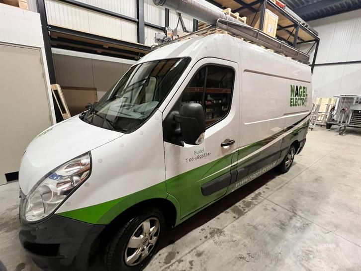 Renault Master 2.3 D 92KW 2012, Auto's, Bestelauto's, Bedrijf, Airbags, Alarm, Bluetooth, Boordcomputer, Centrale vergrendeling