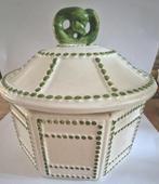 Vintage keramische pot met deksel, Antiek en Kunst, Ophalen of Verzenden