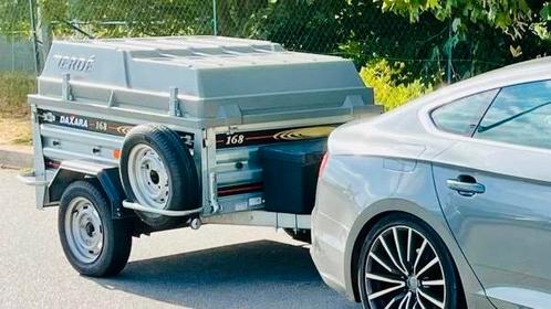 Bagagewagen Erde Daxara 168 met reservewiel en imperiaal, Auto diversen, Aanhangers en Bagagewagens, Gebruikt, Ophalen