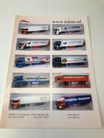 Tekno nieuwsbrief circa 2004, Hobby en Vrije tijd, Modelauto's | 1:50, Ophalen of Verzenden, Zo goed als nieuw, Overige typen