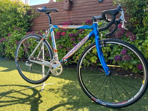 Van Tuyl VT-340 Cyclocross/55 cm/Blauw/Zilver/Campagnolo, Fietsen en Brommers, Fietsen | Racefietsen, Zo goed als nieuw, Overige merken