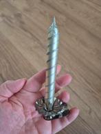 #kerst kerstbal kaars op oude knijper, Ophalen of Verzenden