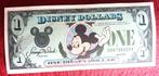 Disney dollar 1988, Los biljet, Ophalen of Verzenden, Noord-Amerika