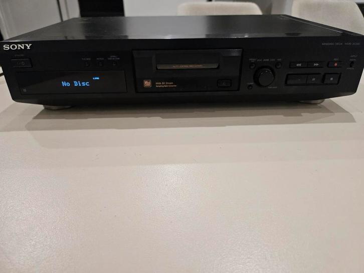 Sony Minidisc Deck MDS-JE330, Audio, Tv en Foto, Walkmans, Discmans en Minidiscspelers, Minidisc-speler, Ophalen of Verzenden