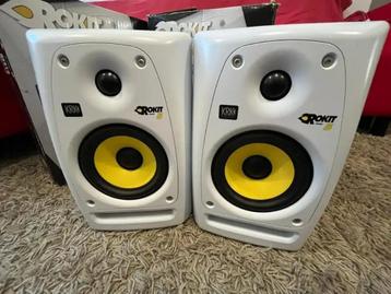 KRK RP5 studiomonitoren set 2 actieve speakers nearfield 5 6 beschikbaar voor biedingen