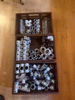 Stalen steiger buiskoppelingen 42,4 mm - Diverse modellen, Doe-het-zelf en Verbouw, IJzerwaren en Bevestigingsmiddelen, Ophalen