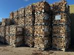 droog beuken haardhout € 140 per m3. buitenhaard, 6 m³ of meer, Ophalen of Verzenden, Overige houtsoorten, Blokken