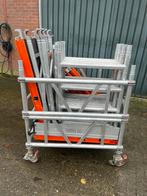 Altrex mitower steiger 6.2m steiger altrex, Ophalen, Gebruikt, Rolsteiger of Kamersteiger, 5 meter of hoger
