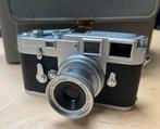 Leica M3 met 5cm Elmar en accessoires, Ophalen of Verzenden, Gebruikt, Compact, Leica