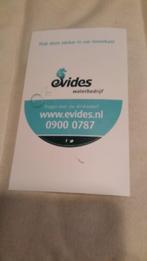 Sticker evides waterbedrijf, Ophalen of Verzenden, Nieuw, Bedrijf of Vereniging