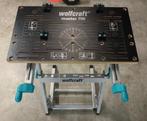 Proffessionele werkbank WOLFCRAFT Master 700 (5x gebruikt !), Ophalen, Zo goed als nieuw, Minder dan 70 cm, Bankschroef