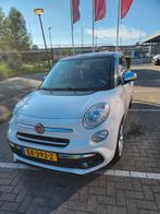 Fiat 500L Twinair 105pk 2018 Wit, 65 €/maand, Stof, Zwart, Wit
