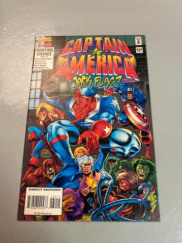 Captain America #434 - Jack Flag! beschikbaar voor biedingen