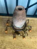 Sfeervolle albast spin lamp ( natuursteen), Ophalen of Verzenden, Gebruikt, Minder dan 50 cm