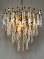 Vintage Luxueuze Art Deco Stijl 80’S Kristallen Kroonluchter, Huis en Inrichting, Lampen | Kroonluchters, Vintage, Vintage, Vintage