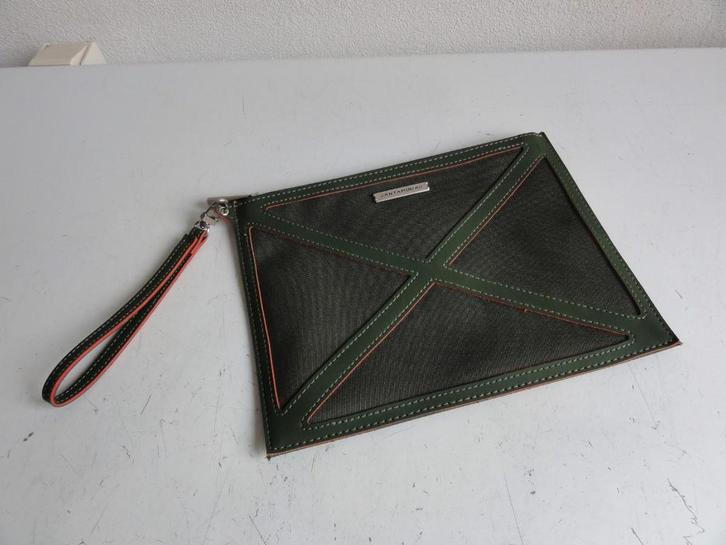 KLM tasjes Jan Taminiau, 2 verschillende, zgan, Sieraden, Tassen en Uiterlijk, Toilettassen, Zo goed als nieuw, Blauw, Ophalen of Verzenden