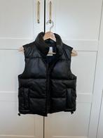 Hollister vegan leather bodywarmer - maat XXS, Kleding | Dames, Bodywarmers, Zwart, Ophalen of Verzenden, Zo goed als nieuw, Maat 34 (XS) of kleiner
