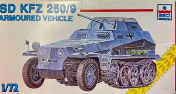 Coelianmodels, Esci, 8372, Sd Kfz 250/9, 1/72, € 14,99 beschikbaar voor biedingen