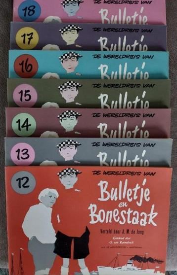 De Wereldreis van Bulletje en Bonestaak 12,13,14,15,16,17,18 beschikbaar voor biedingen