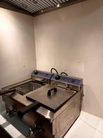 Dubbele frituur pan, Ophalen of Verzenden, Fornuis, Frituur en Grillen