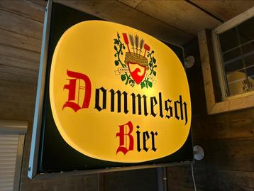 Dommelsch lichtreclame, reclame en licht nog perfect beschikbaar voor biedingen