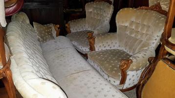 Lodewijk bankstel MEUBELEN  beschikbaar voor biedingen